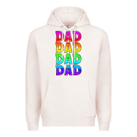 Pale Pink lgbtq dad Premium Hoodie - HRA Design Shop
