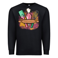 Black customized kitchen elements Premium Sweatshirt - MaliasSmallBusiness