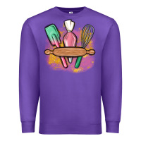 Purple customized kitchen elements Premium Sweatshirt - MaliasSmallBusiness