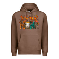 Chestnut thankful mama sheep Premium Hoodie - RacoonDesign