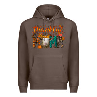 Coffee thankful mama sheep Premium Hoodie - RacoonDesign