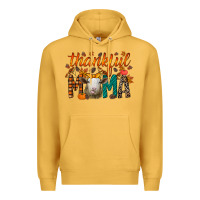 Mustard thankful mama sheep Premium Hoodie - RacoonDesign
