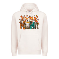 Pale Pink thankful mama sheep Premium Hoodie - RacoonDesign