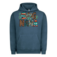 Pigment Midnight Navy dog nana Urban Hoodie - RacoonDesign