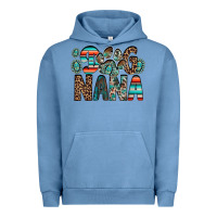 Pigment Pebble Blue dog nana Urban Hoodie - RacoonDesign
