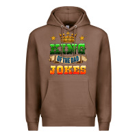 Chestnut king of the jokes Premium Hoodie - HRA Design Shop