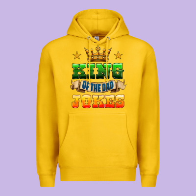 King Of The Jokes Premium Hoodie Designed By Hra Design Shop