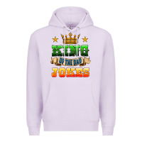 Lilac king of the jokes Premium Hoodie - HRA Design Shop