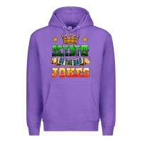 Purple king of the jokes Premium Hoodie - HRA Design Shop