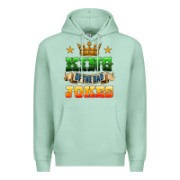 Seafoam king of the jokes Premium Hoodie - HRA Design Shop