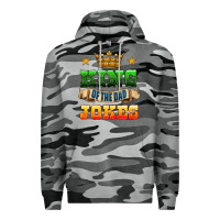 Slate Camo king of the jokes Premium Hoodie - HRA Design Shop