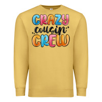 Antique Gold crazy cousin crew Premium Sweatshirt - MaliasSmallBusiness