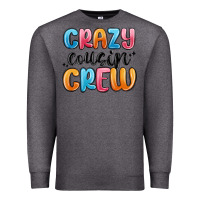 Charcoal Heather crazy cousin crew Premium Sweatshirt - MaliasSmallBusiness