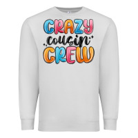 Dove Grey crazy cousin crew Premium Sweatshirt - MaliasSmallBusiness