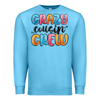 Ocean Blue crazy cousin crew Premium Sweatshirt - MaliasSmallBusiness