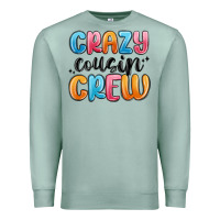 Seafoam crazy cousin crew Premium Sweatshirt - MaliasSmallBusiness