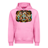 Fuchsia Pink girl mama Urban Hoodie - RacoonDesign