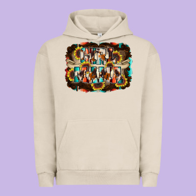 Girl Mama Urban Hoodie Designed By Racoondesign