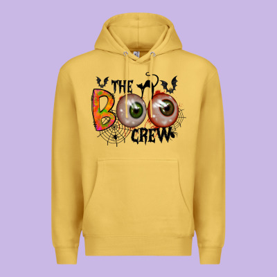 The Boo Crew Premium Hoodie Designed By Racoondesign