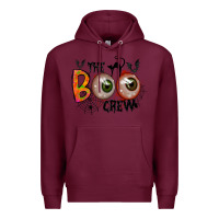 Burgundy the boo crew Premium Hoodie - RacoonDesign