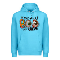 Ocean Blue the boo crew Premium Hoodie - RacoonDesign