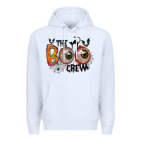 White the boo crew Premium Hoodie - RacoonDesign