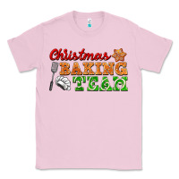 Bubblegum Pink christmas baking team Classic Tee - FaDigitalArtStudio
