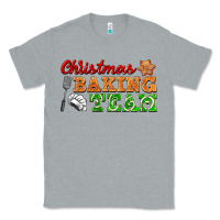 Heather Grey christmas baking team Classic Tee - FaDigitalArtStudio
