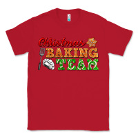 Red christmas baking team Classic Tee - FaDigitalArtStudio