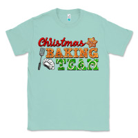 Seafoam christmas baking team Classic Tee - FaDigitalArtStudio