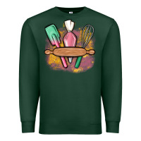 Sports Green customized kitchen elements Premium Sweatshirt - MaliasSmallBusiness