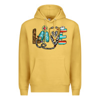 Antique Gold love nurse Premium Hoodie - CowhideDigitalArt