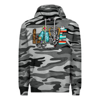 Slate Camo love nurse Premium Hoodie - CowhideDigitalArt