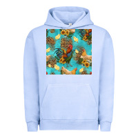 Pigment Grape Ice poultry animals seamless pattern Urban Hoodie - HRA Design Shop