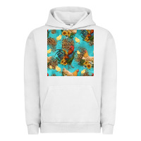 Pigment Lunar Rock poultry animals seamless pattern Urban Hoodie - HRA Design Shop