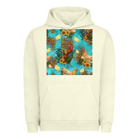 Pigment Pistachio poultry animals seamless pattern Urban Hoodie - HRA Design Shop