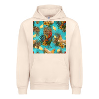 Sandshell poultry animals seamless pattern Urban Hoodie - HRA Design Shop