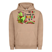 Pigment Burro All I Want For Christmas Is A Unicorn Urban Hoodie - FaDigitalArtStudio