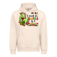 Sandshell All I Want For Christmas Is A Unicorn Urban Hoodie - FaDigitalArtStudio