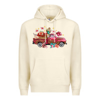 Sandshell valentine's day truck photography love side view Premium Hoodie - FaDigitalArtStudio