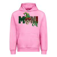 Fuchsia Pink Boy Mini Elf Skull Urban Hoodie - FaDigitalArtStudio