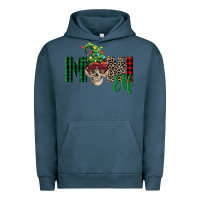 Pigment Midnight Navy Boy Mini Elf Skull Urban Hoodie - FaDigitalArtStudio