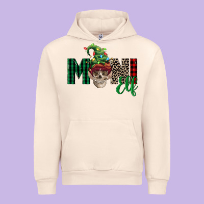 Boy Mini Elf Skull Urban Hoodie Designed By Fadigitalartstudio