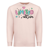 Pale Pink limited edition Premium Sweatshirt - MaliasSmallBusiness