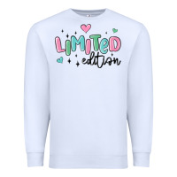White limited edition Premium Sweatshirt - MaliasSmallBusiness