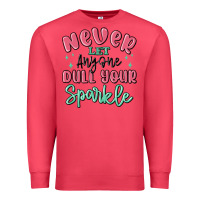 Cardinal never let anyone dull your sparkle Premium Sweatshirt - MaliasSmallBusiness