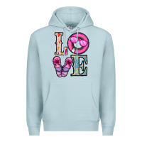 Blue Mist love summer Premium Hoodie - CowhideDigitalArt
