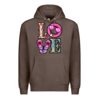 Coffee love summer Premium Hoodie - CowhideDigitalArt