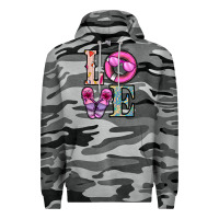 Slate Camo love summer Premium Hoodie - CowhideDigitalArt