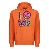 Carrot love summer Premium Hoodie - CowhideDigitalArt